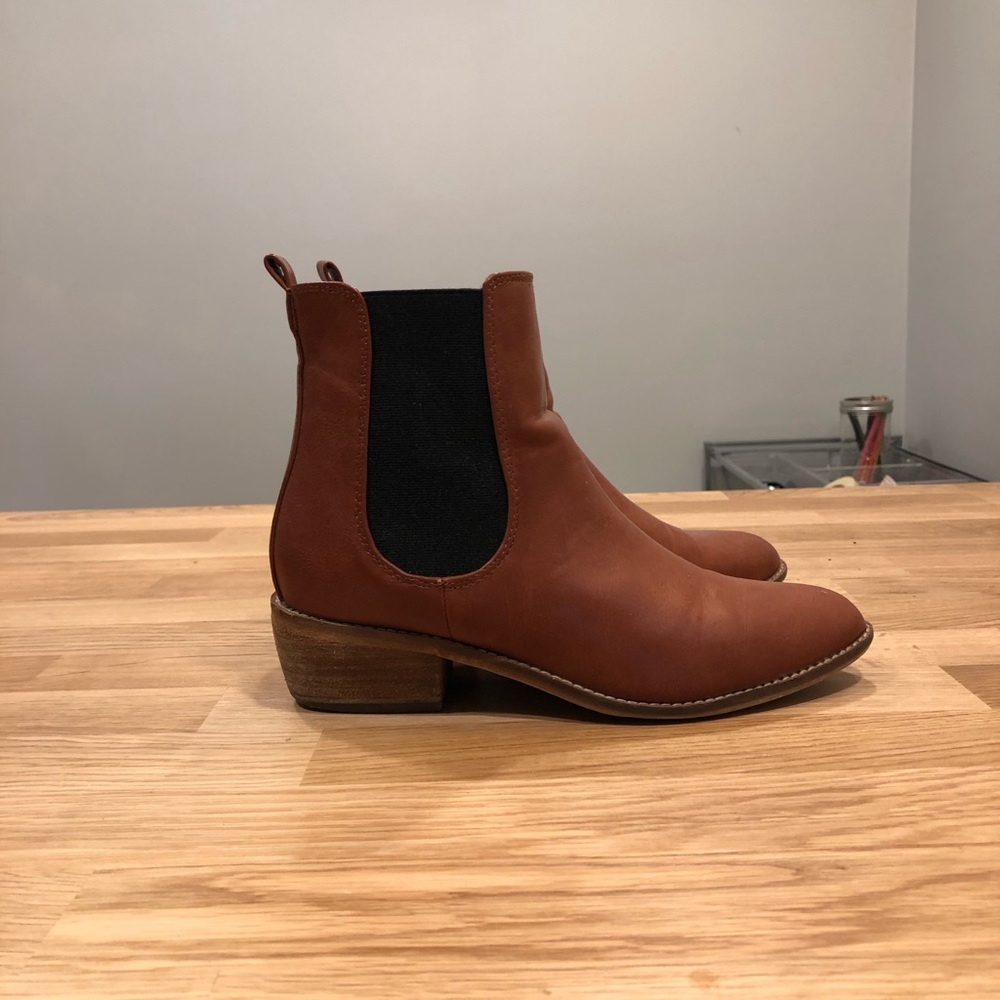 Chelsea Vegan Leather Boots